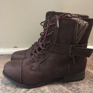Brown boots